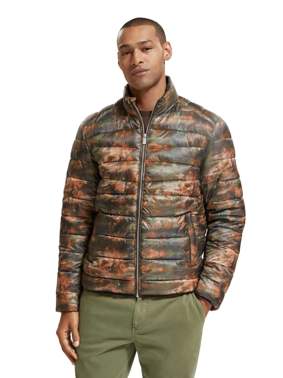 Scotch & Soda 172892: Jacquard bomber jacket - Junction Malta