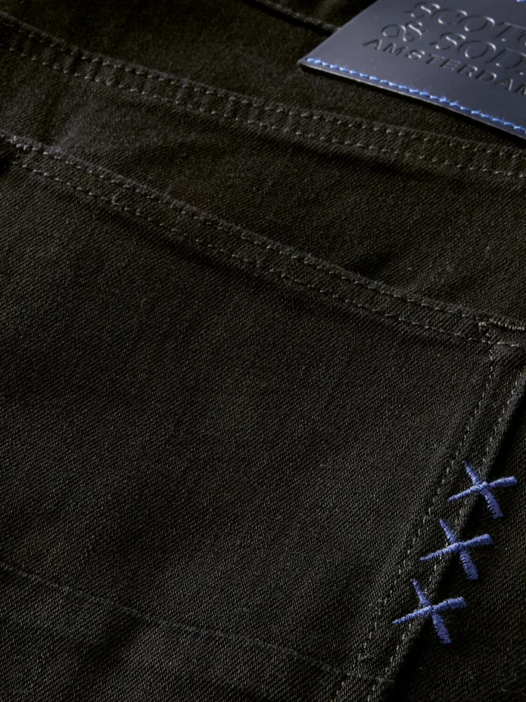 Scotch & Soda 165603 : The Ralston regular slim fit organic cotton jeans Black - Image 4