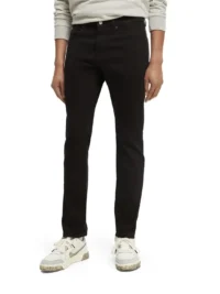 Scotch & Soda 165603 : The Ralston regular slim fit organic cotton jeans Black