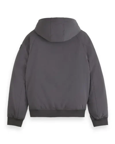 Alternative view of Scotch & Soda 174377 : Stretch Padded Hooded Jacket Moon Dust