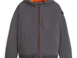 Scotch & Soda 174377 : Stretch Padded Hooded Jacket Moon Dust