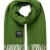 Scotch & Soda 174868: Virgin Wool fringed woven scarf Mojito
