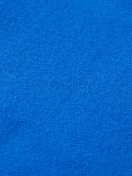 Scotch & Soda 174868: Virgin Wool fringed woven scarf Rhythm blue - Image 3