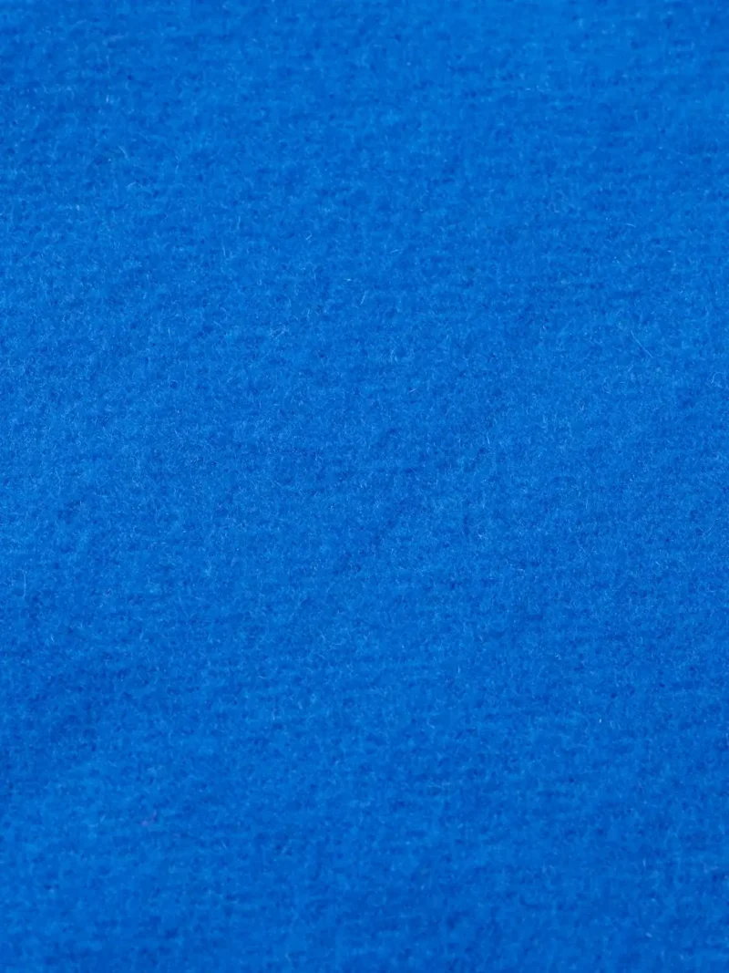 Scotch & Soda 174868: Virgin Wool fringed woven scarf Rhythm blue - Image 3
