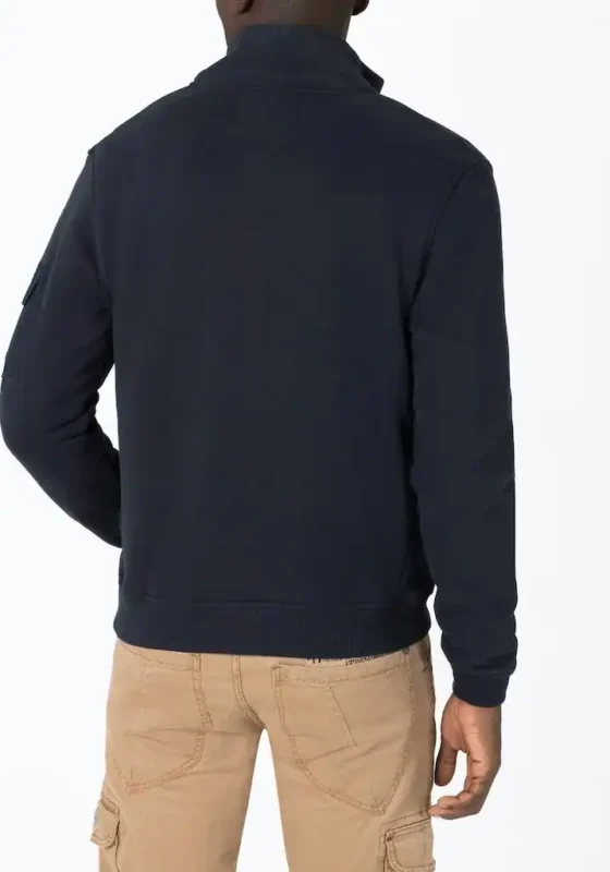 Timezone : Sweat Jacket Navy - Image 5