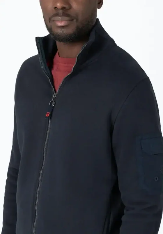Timezone : Sweat Jacket Navy - Image 3