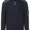 Timezone : Heavy Knit Seaman's Troyer Navy