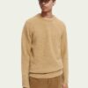 Scotch & Soda 169254: Knit crewneck sweater Sand Melange