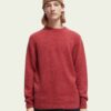 Scotch & Soda 169254: Knit crewneck sweater Cayenne Melange