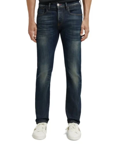 Scotch & Soda 175040 : The Ralston regular slim fit jeans House Blauw