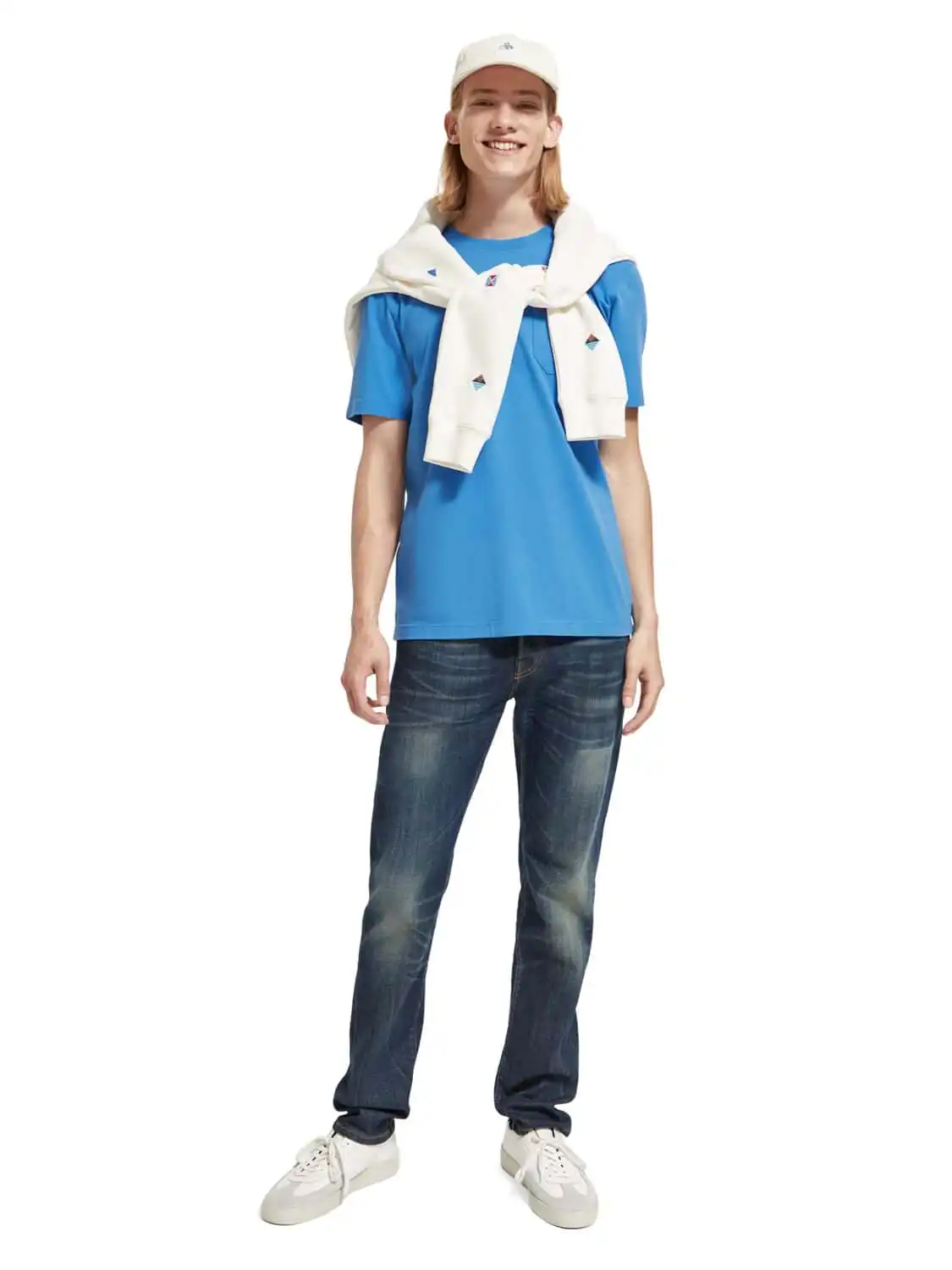 Scotch & Soda 175040 : The Ralston regular slim fit jeans House Blauw - Image 3