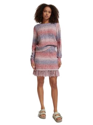 Scotch & Soda 176968 : Space Dye Knitted Skirt image2