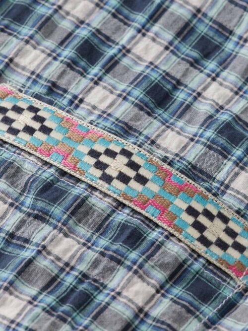 Scotch & Soda 172942 Regular fit checked shirt, Blue check - Image 5