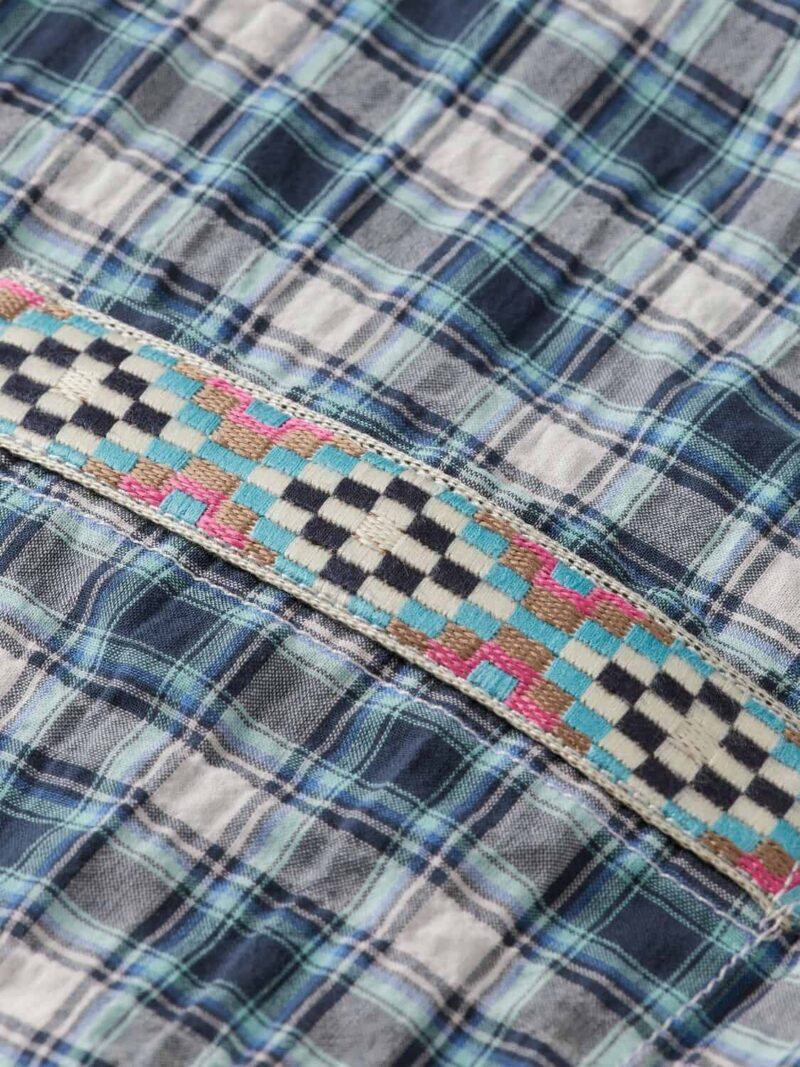 Scotch & Soda 172942: Regular fit checked shirt, Blue check - Image 5