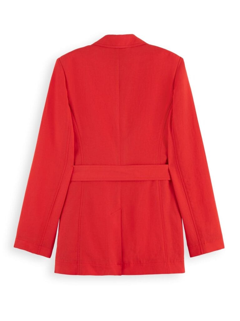 Scotch & Soda 174128 : Wrap linen blazer - Image 2