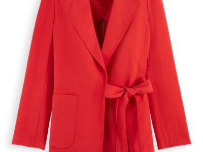 Scotch & Soda 174128 : Wrap linen blazer