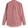 Scotch & Soda 172942: Regular fit checked shirt, Red check - Image 4