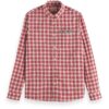 Scotch & Soda 172942: Regular fit checked shirt, Red check - Image 2