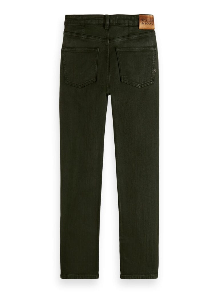 Scotch & Soda 174738 : High Five Slim Jeans Coated colours -Military - Image 3