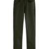 Scotch & Soda 174738 : High Five Slim Jeans Coated colours -Military