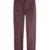 Scotch & Soda 174738 : High Five Slim Jeans Coated colours -Bordeaux - Image 3