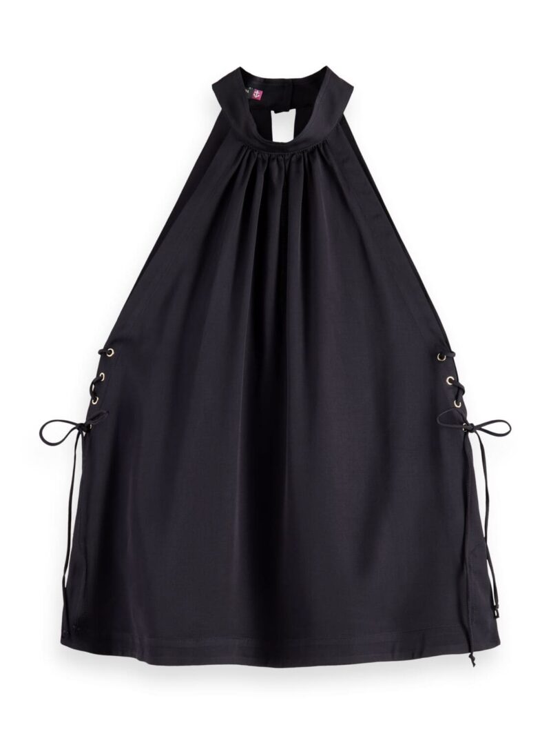Scotch & Soda 177547: Halter neck top with criss cross detail