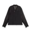 Scotch & Soda 177575: Top with tie neck - Image 2
