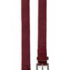 Scotch & Soda 177085 : Leathered trimmed canvas cord belt, Red urchin - Image 2