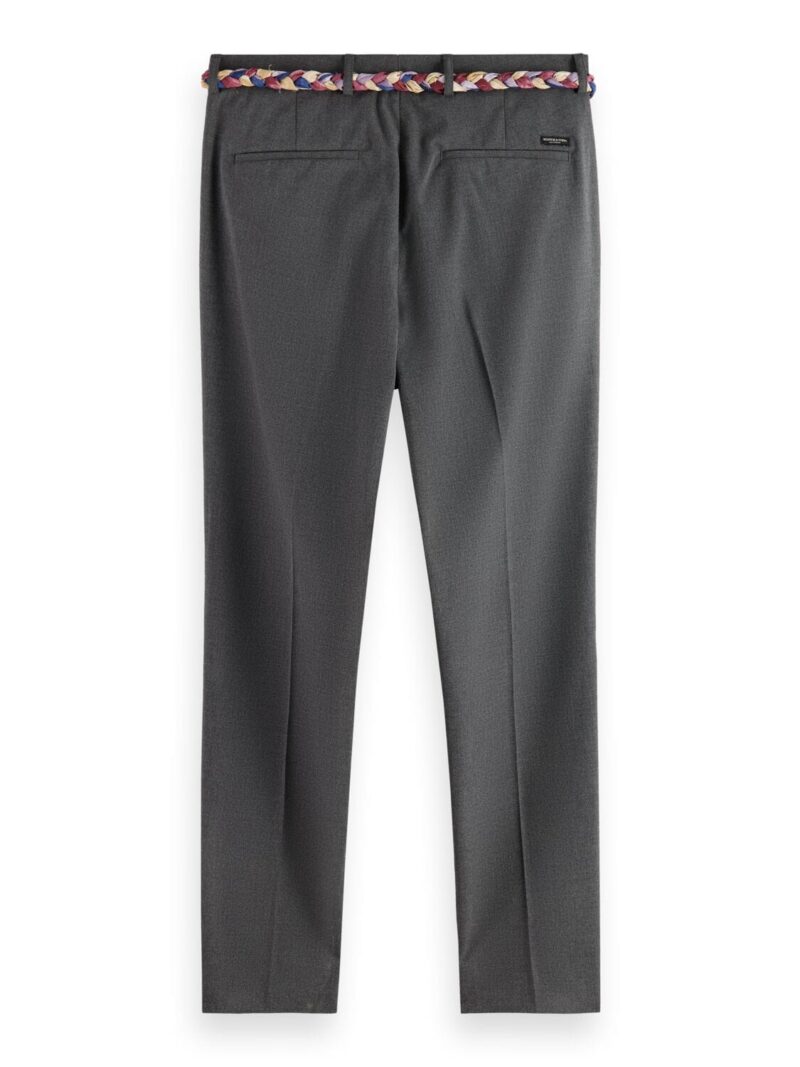 Scotch & Soda 175435 : Slim tapered viscose blend chino - Image 3