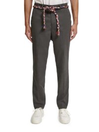 Scotch & Soda 175435 : Slim tapered viscose blend chino