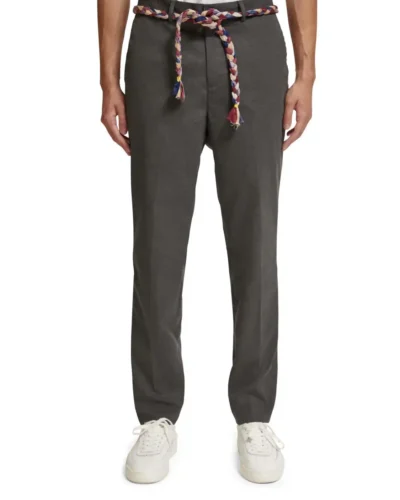 Scotch & Soda 175435 : Slim tapered viscose blend chino