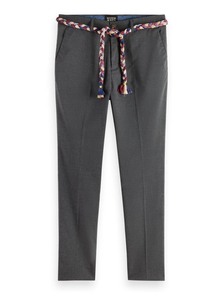 Scotch & Soda 175435 : Slim tapered viscose blend chino - Image 5