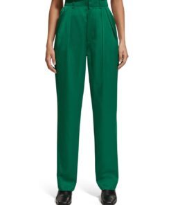 Scotch & Soda 176388 :  High rise relaxed tapered leg , Pine tree