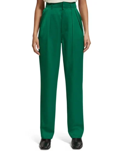 Scotch & Soda 176388 :  High rise relaxed tapered leg , Pine tree