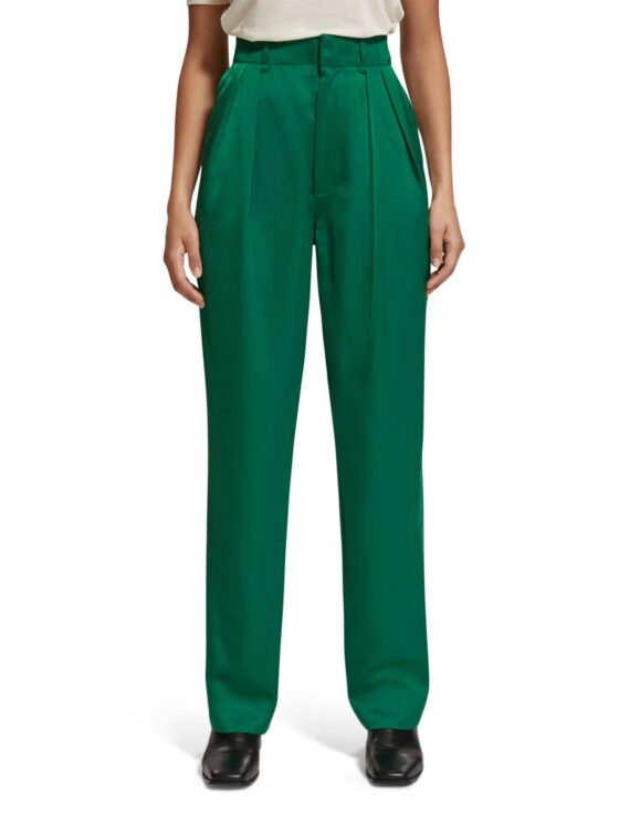 Scotch & Soda 176388 :  High rise relaxed tapered leg , Pine tree