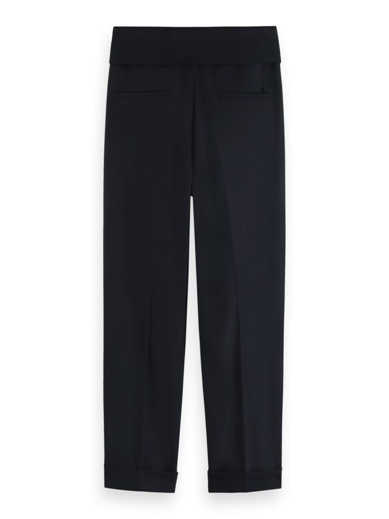 Scotch & Soda 176394 : High rise tailored pants, Evening black - Image 6