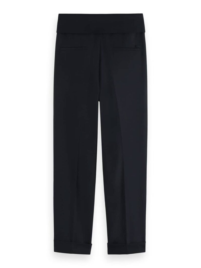 Scotch & Soda 176394 : High rise tailored pants, Evening black - Image 6