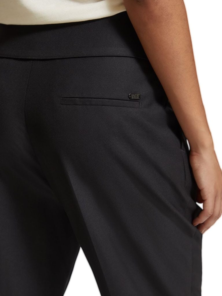 Scotch & Soda 176394 : High rise tailored pants, Evening black - Image 8