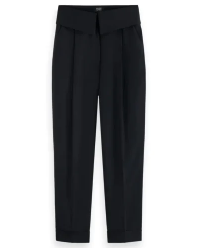 Alternative view of Scotch & Soda 176394 : High rise tailored pants, Evening black