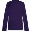 Scotch & Soda 177426 : Shoulder padded long sleeve top, Aubergine - Image 6