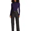 Scotch & Soda 177426 : Shoulder padded long sleeve top, Aubergine - Image 4