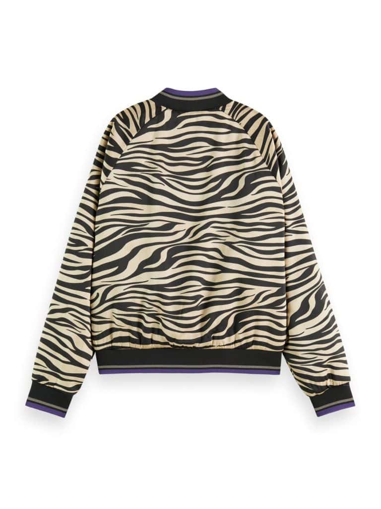 Scotch & Soda  176258: Reversible printed bomber - Image 3