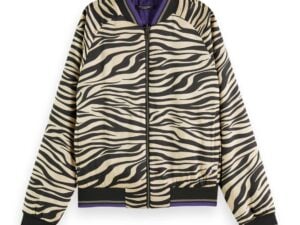 Scotch & Soda  176258: Reversible printed bomber