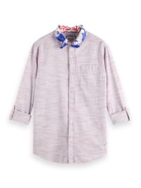 Alternative view of Scotch & Soda 175492 : Regular fit two tone space dye shirt