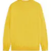 Scotch & Soda 176979 : Linen blend crewneck pullover, Nautical yellow - Image 3