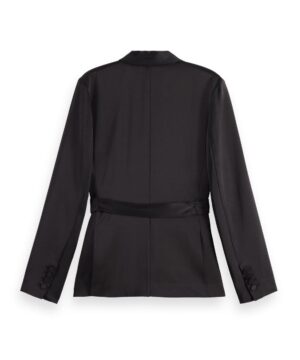 Alternative view of Scotch & Soda 176805 : Satin single breasted Blazer, Evening black