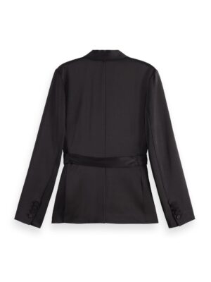 Alternative view of Scotch & Soda 176805 : Satin single breasted Blazer, Evening black