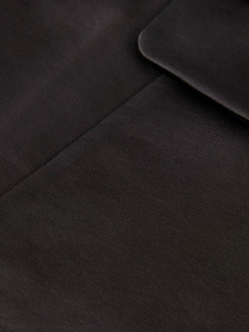 Scotch & Soda 176805 : Satin single breasted Blazer, Evening black - Image 3