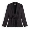 Scotch & Soda 176805 : Satin single breasted Blazer, Evening black