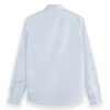 Scotch & Soda 175474: Essential poplin shirt , Shirt blue - Image 9